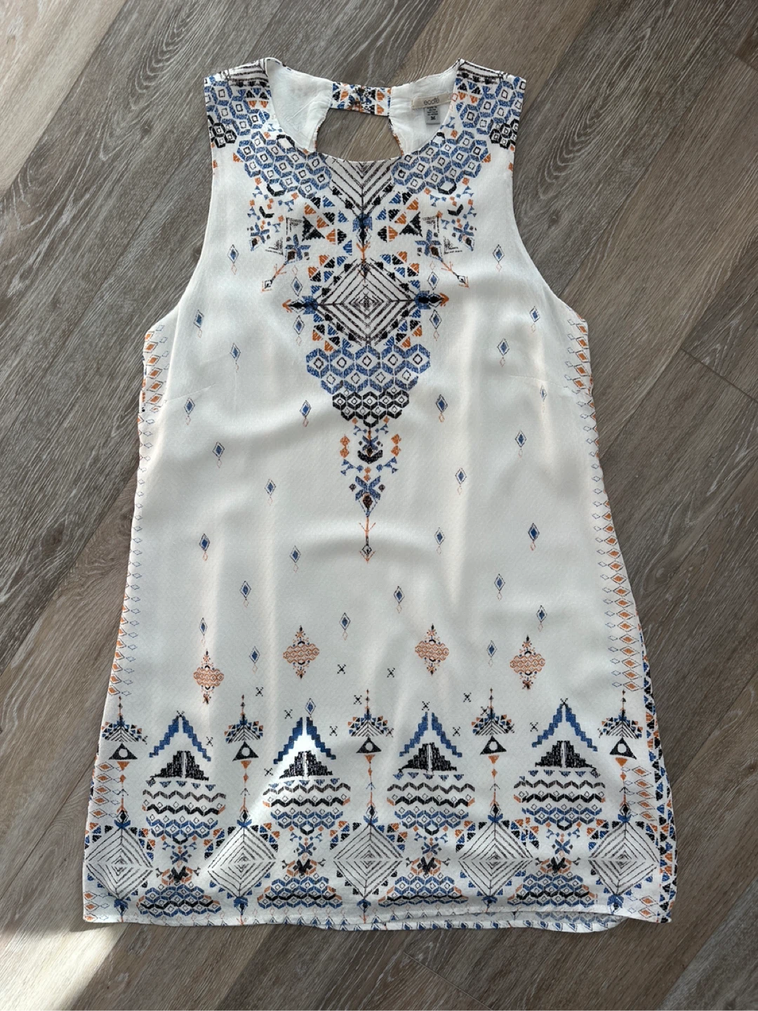 Ecote Urban Outfitters Boho Print A-Line Dress Size M