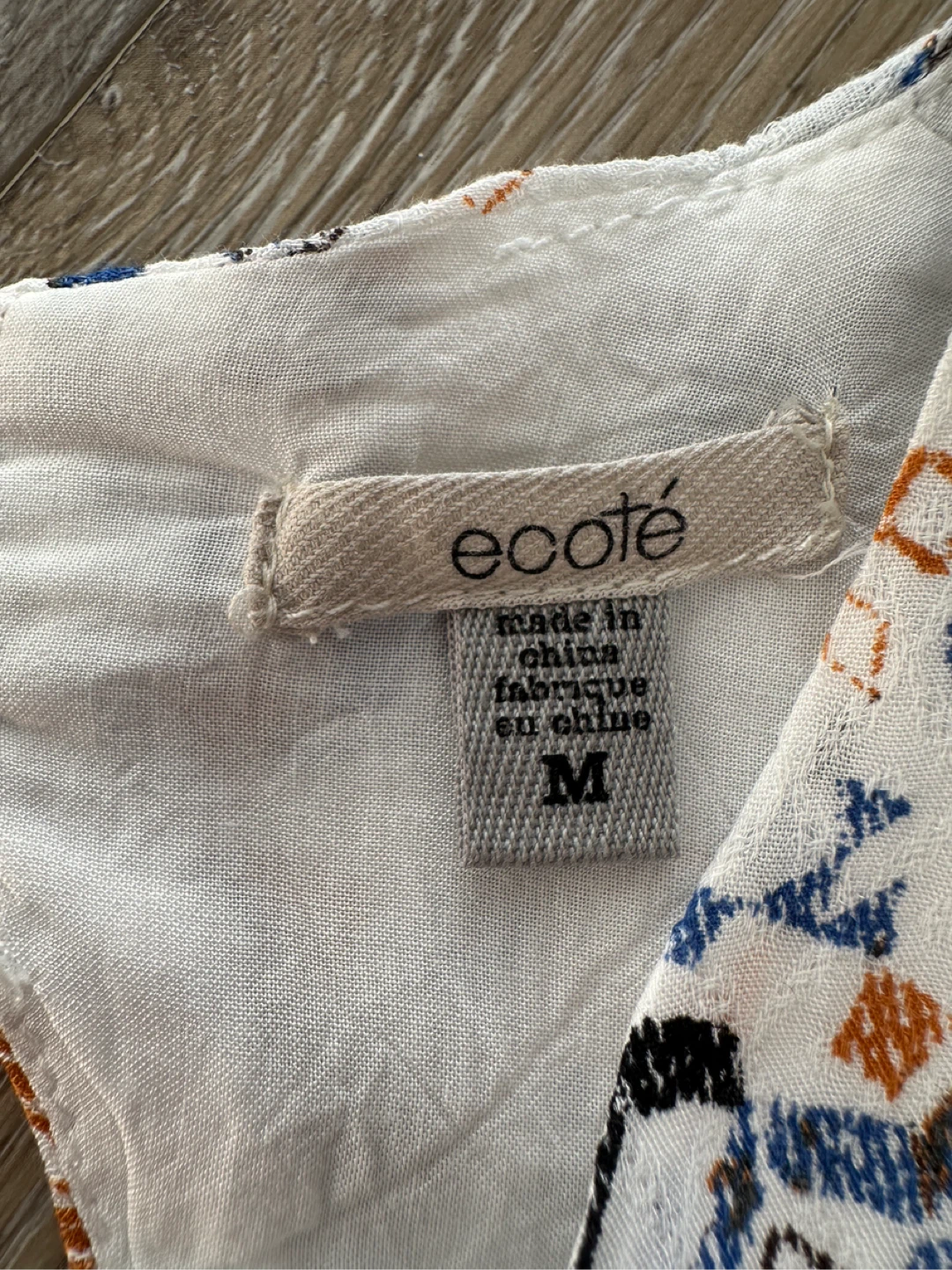 Ecote Urban Outfitters Boho Print A-Line Dress Size M - photo 2