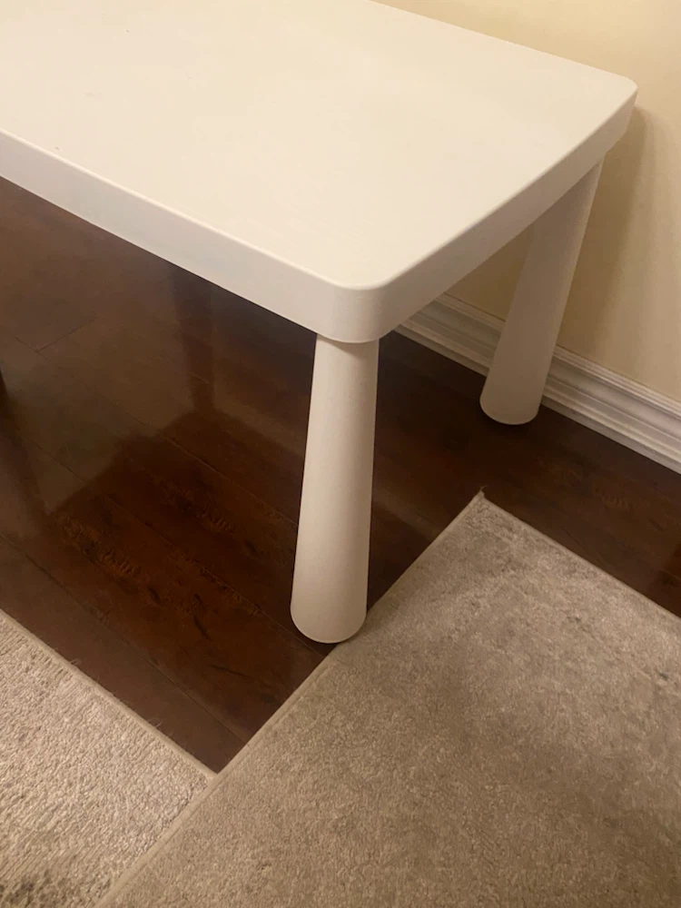 White Kids Play Table - photo 3
