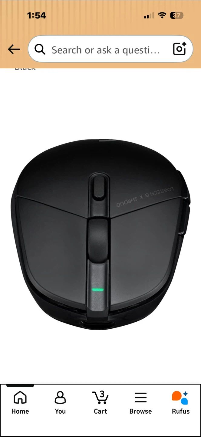 Logitech G303 Shroud Edition Wireless Gaming Mouse - Black - photo 2
