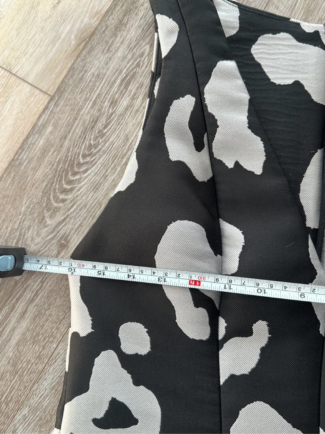 NERCHANT ARCHIVE Black & Grey Print Jumpsuit - photo 5