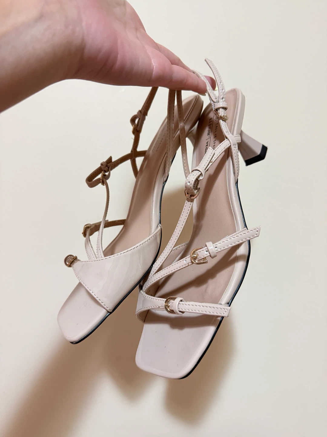 Call It Spring Vegan Strappy Heels - photo 2