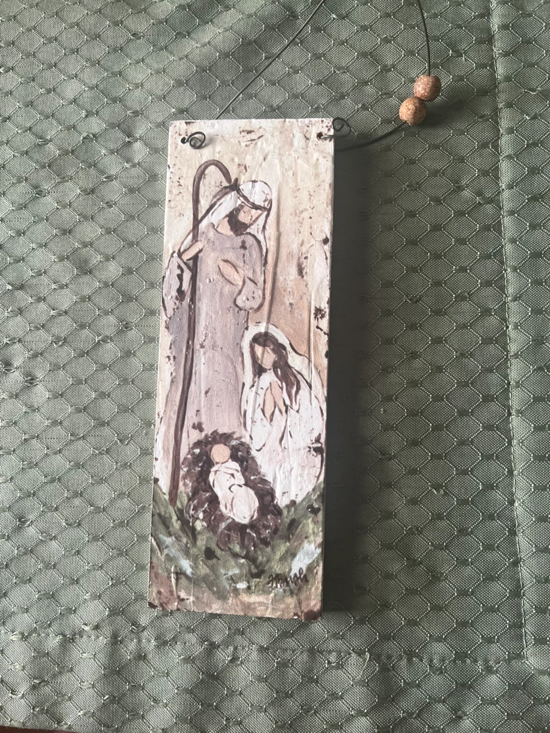 Nativity Scene Hanging Decoration