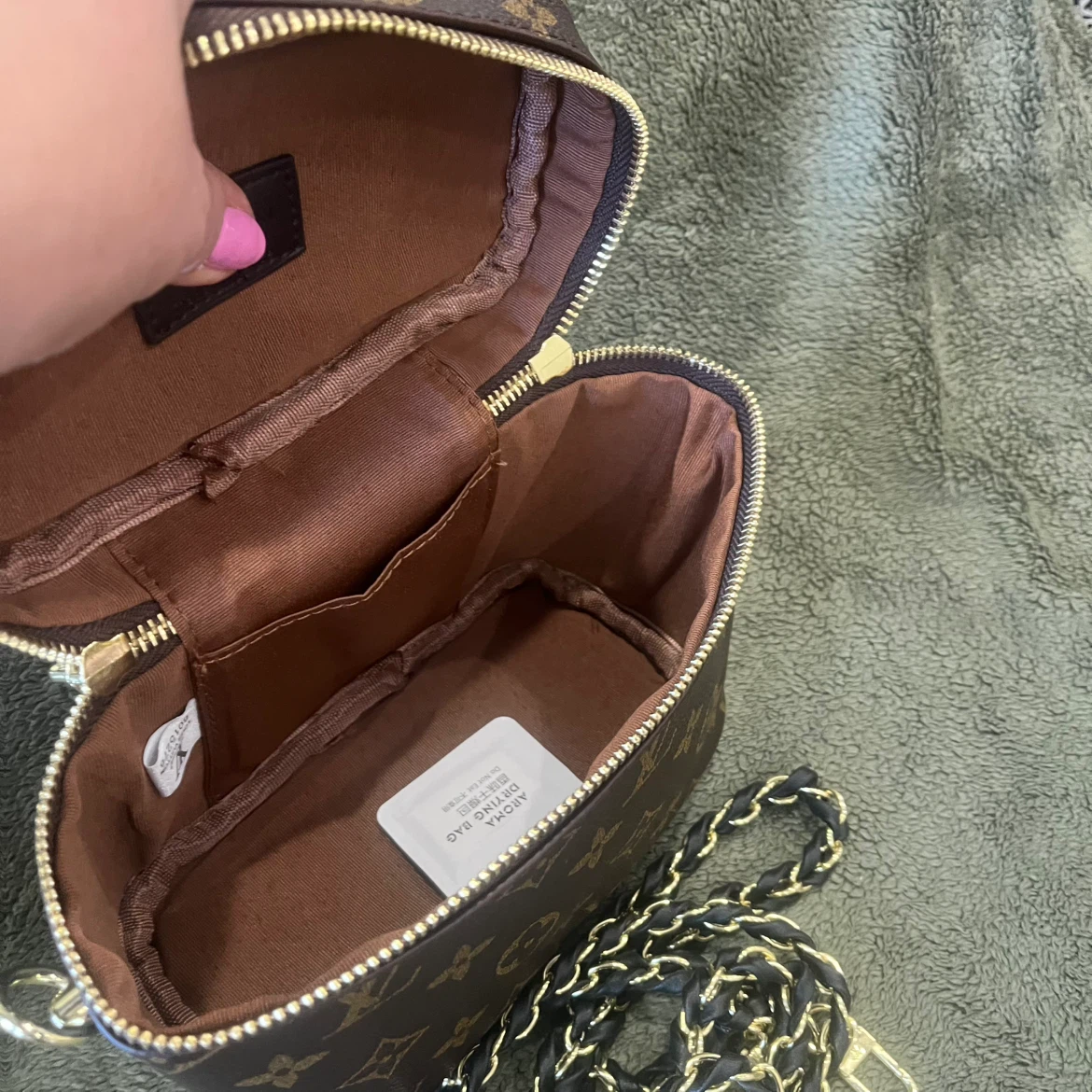 Monogram Vanity Case with Chain - photo 2