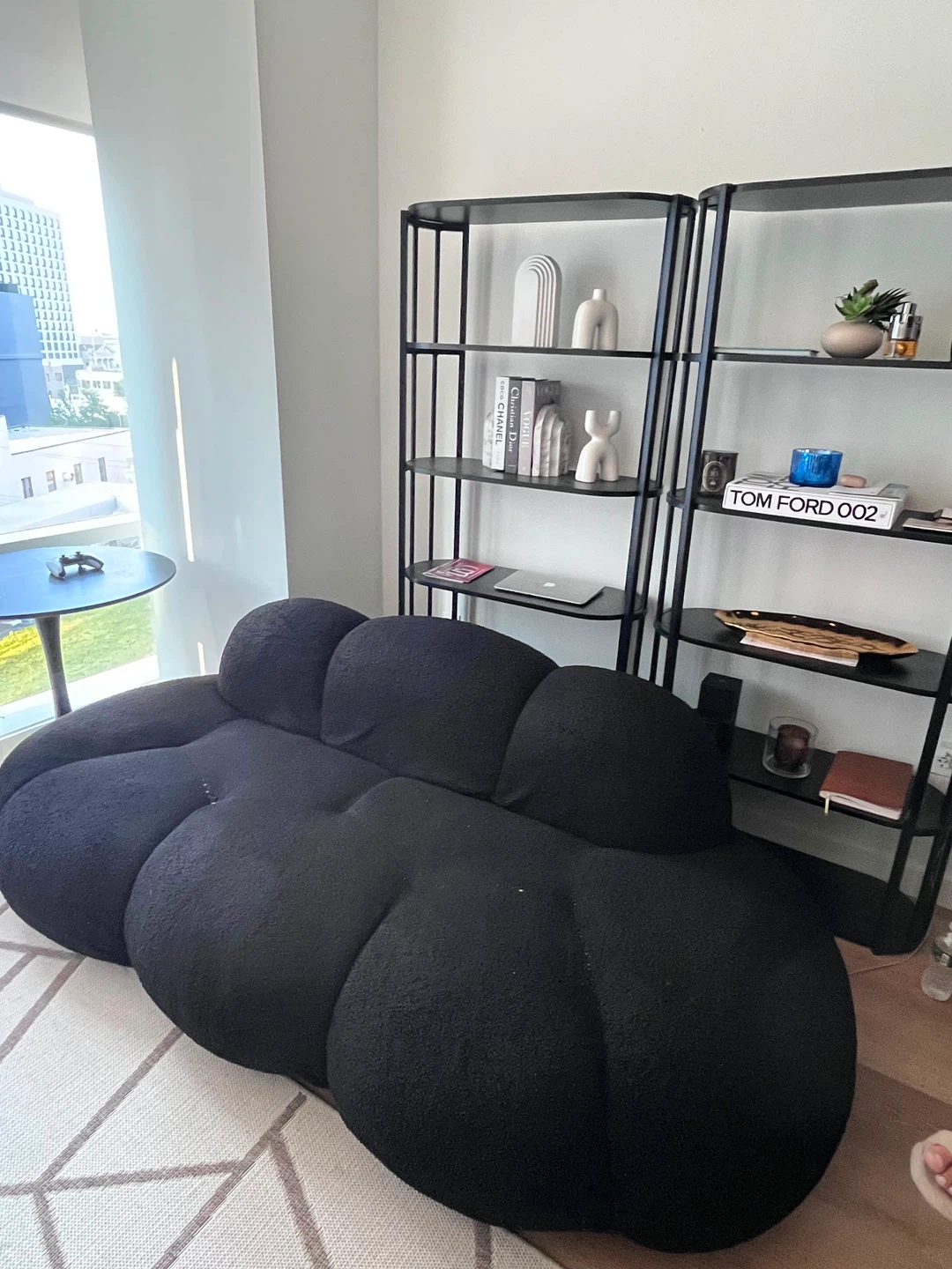 Black "Bubble" Sofa