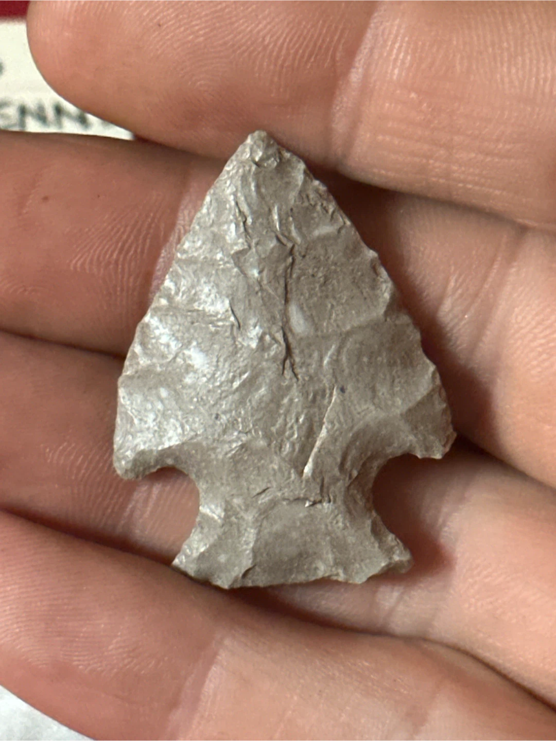 Authentic 1.5" Kirk Corner Notched Point - Sequatchie River TN - photo 3