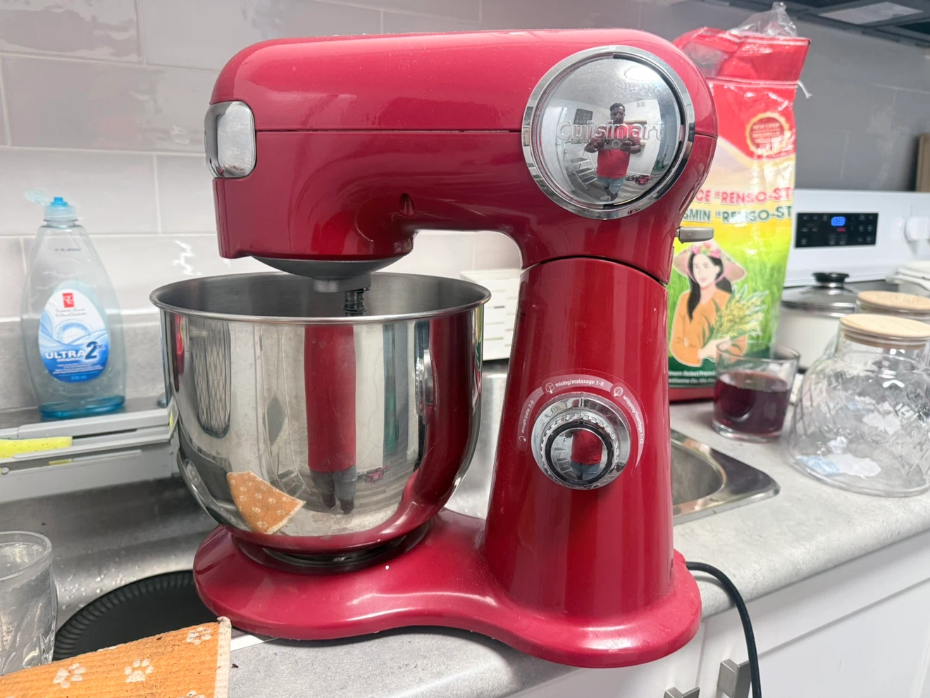 Red Cuisinart Stand Mixer - photo 3