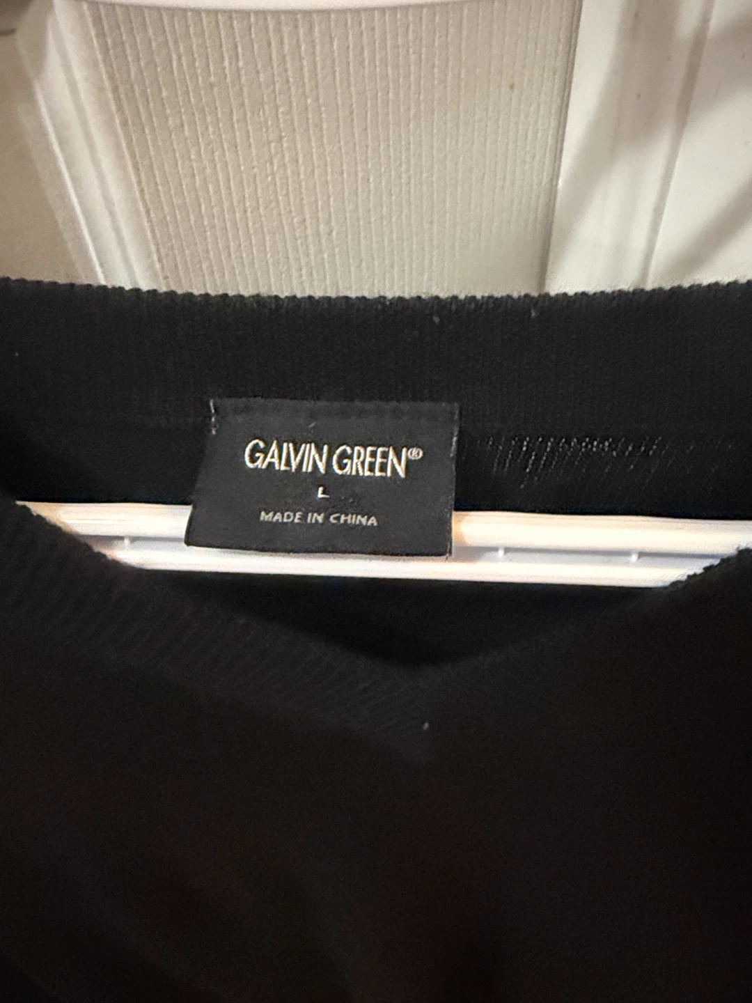 Galvin Green Black Long Sleeve Sweater - photo 2