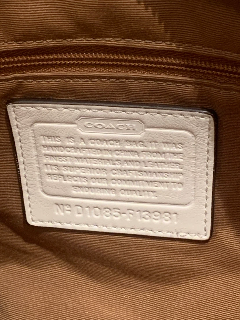 🍀💚 Coach Large Carly Optic Turnlock Signature Hobo Bag 💚🍀 - photo 3