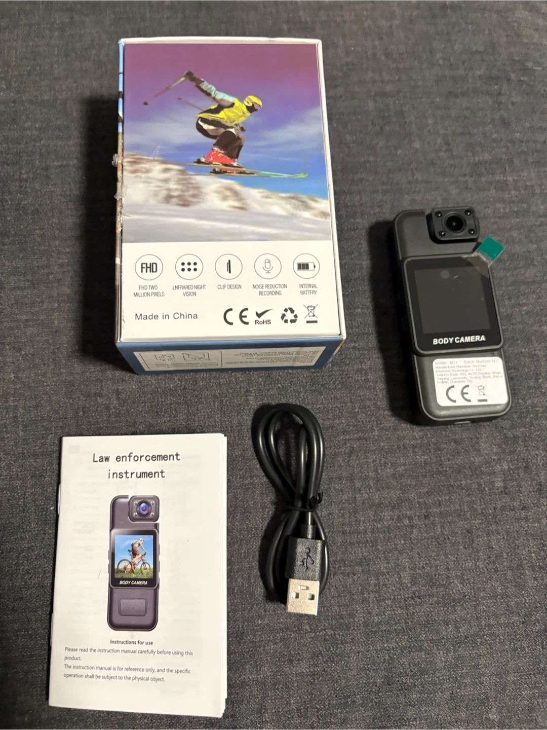M11 1080P HD Body Camera