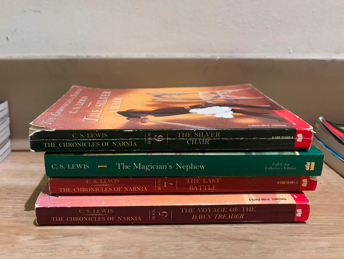 The Chronicles of Narnia Book Lot – 4 Books by C.S. Lewis