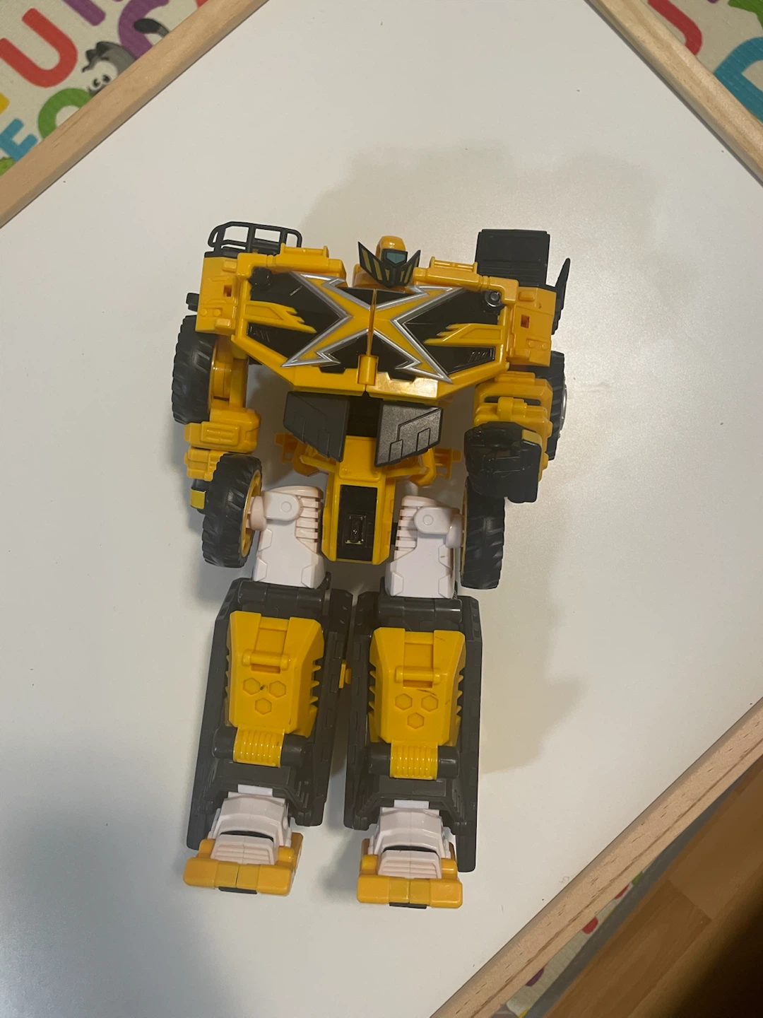 Yellow and Black Robot Toy