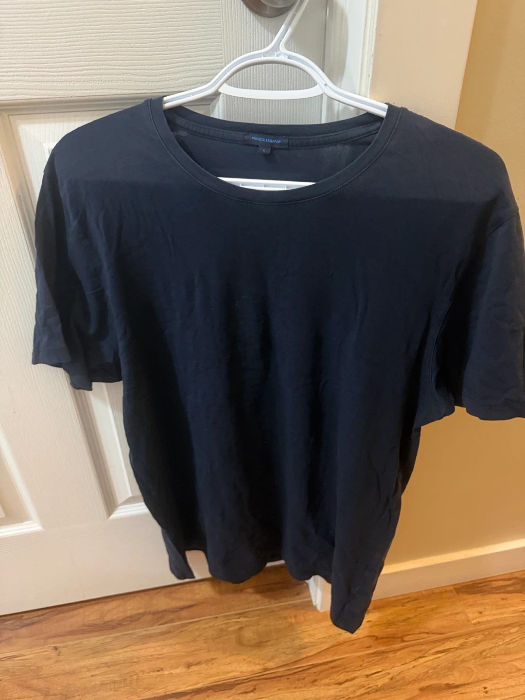 Patrick Assaraf Black T-Shirt - Size L