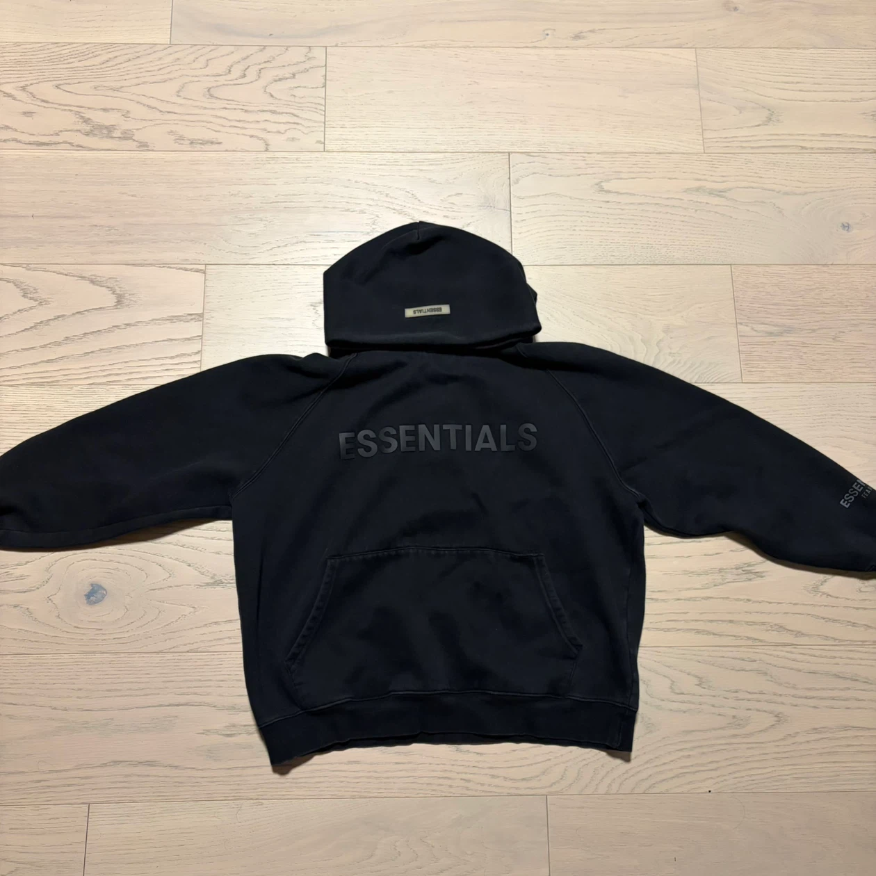Fear of God Essentials Hoodie Black