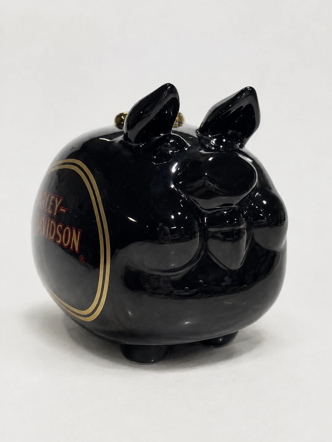 Harley-Davidson Ceramic Hog Gas Tank Piggy Bank - photo 2