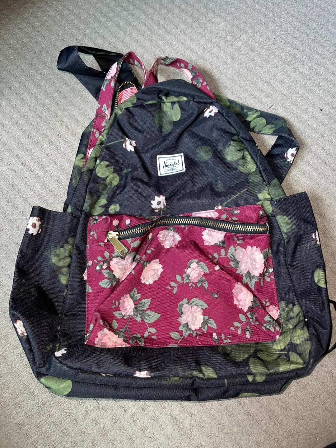 Herschel Floral Print Backpack