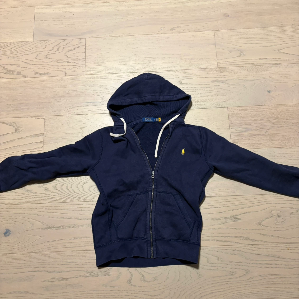 Navy Polo Ralph Lauren Zip-Up Hoodie
