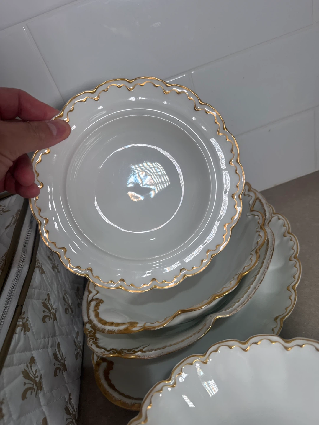 Limoges Theodore Haviland France 20 pieces and three bags - photo 4