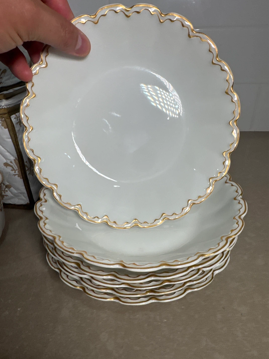Limoges Theodore Haviland France 20 pieces and three bags - photo 2