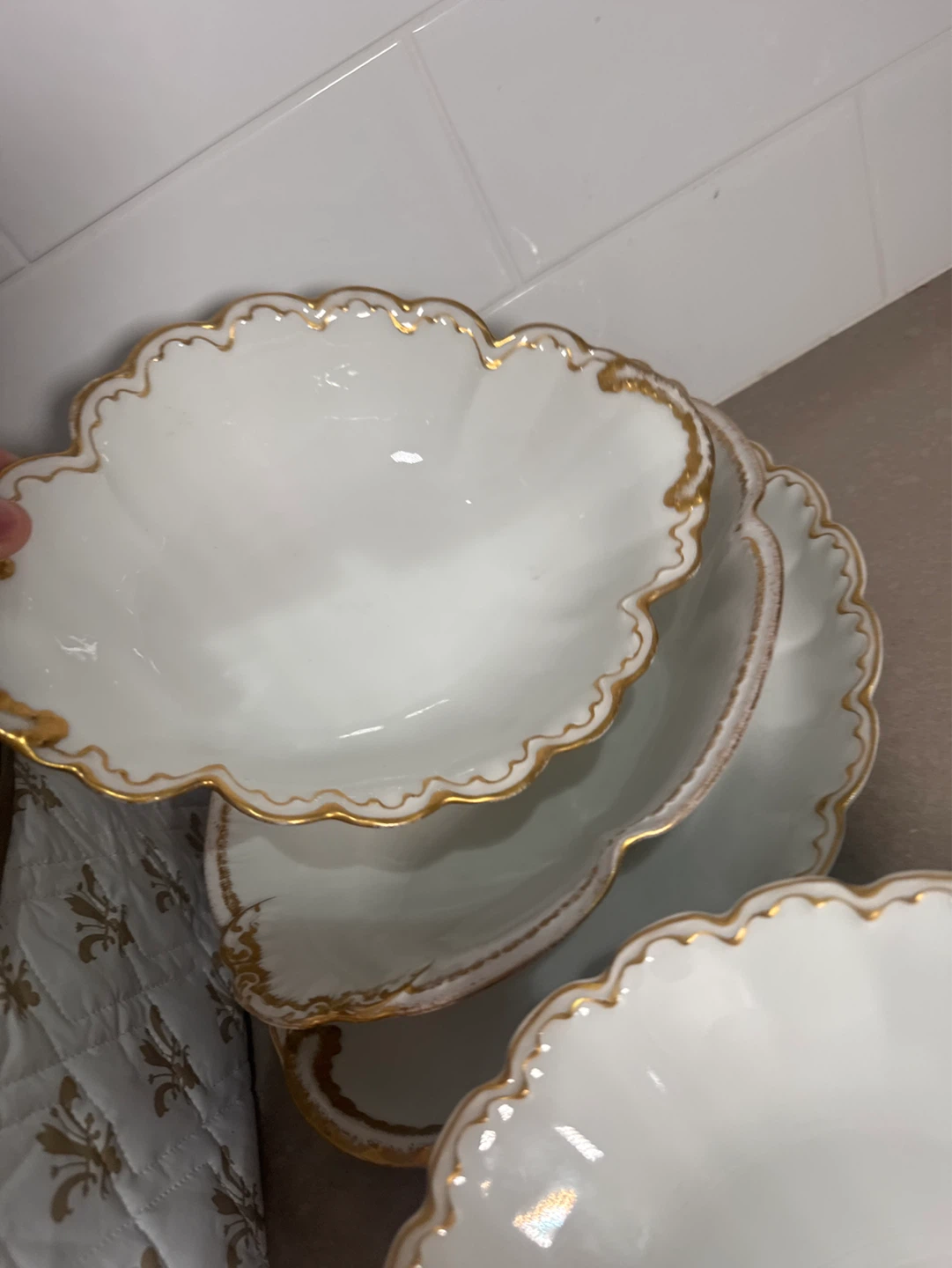 Limoges Theodore Haviland France 20 pieces and three bags - photo 5