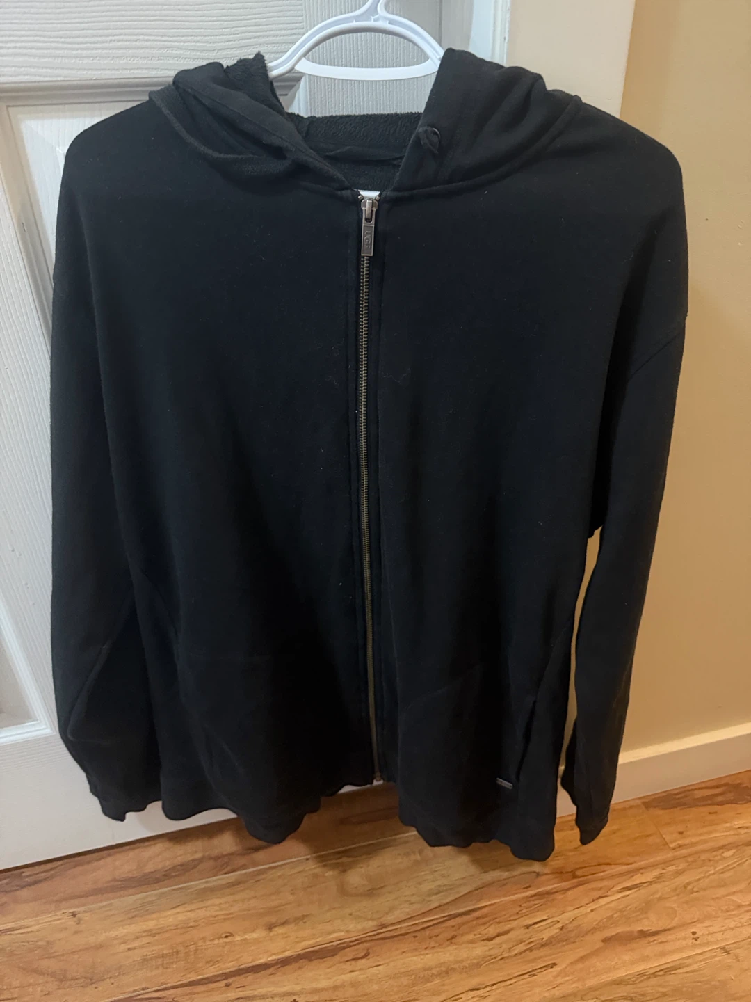 UGG For Men Black Full Zip Hoodie