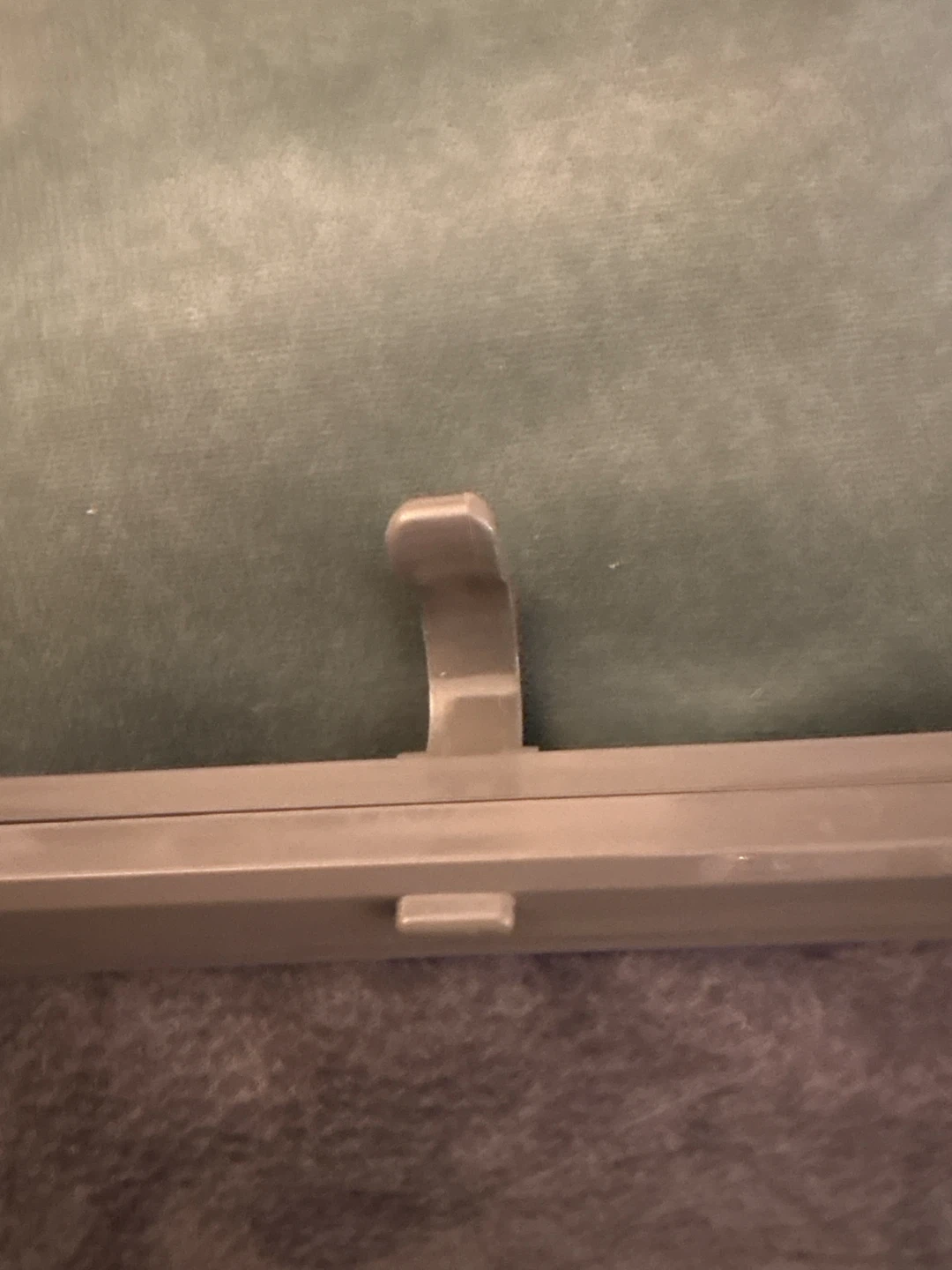 Italian 1980’s Grey Suede Clutch Bag - photo 2