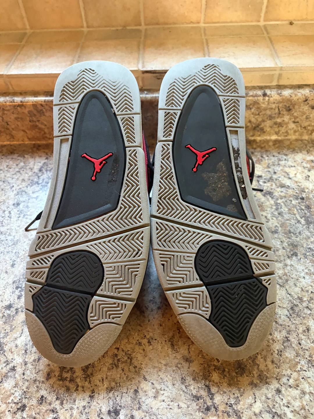 Jordan 4 Red Sneakers - photo 4