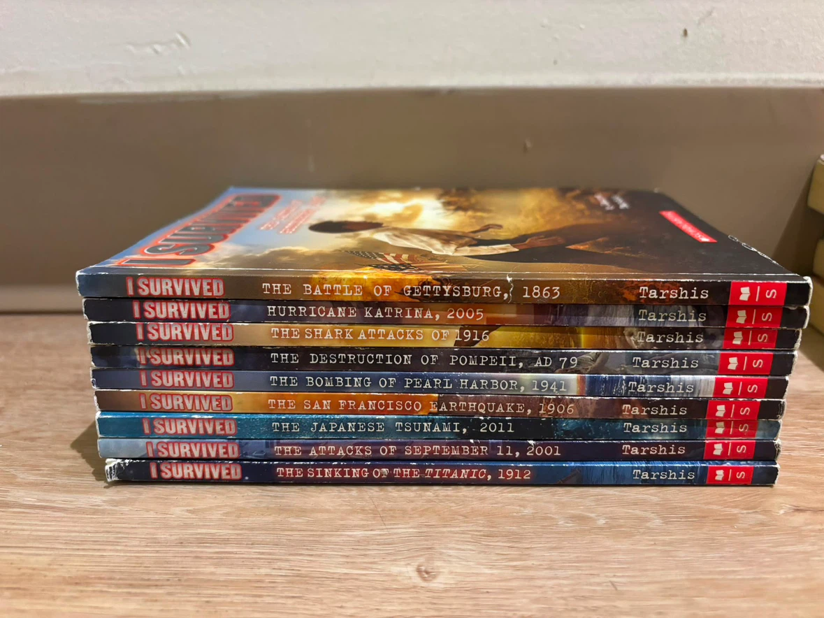 I Survived Historical Fiction Book Lot by Lauren Tarshis