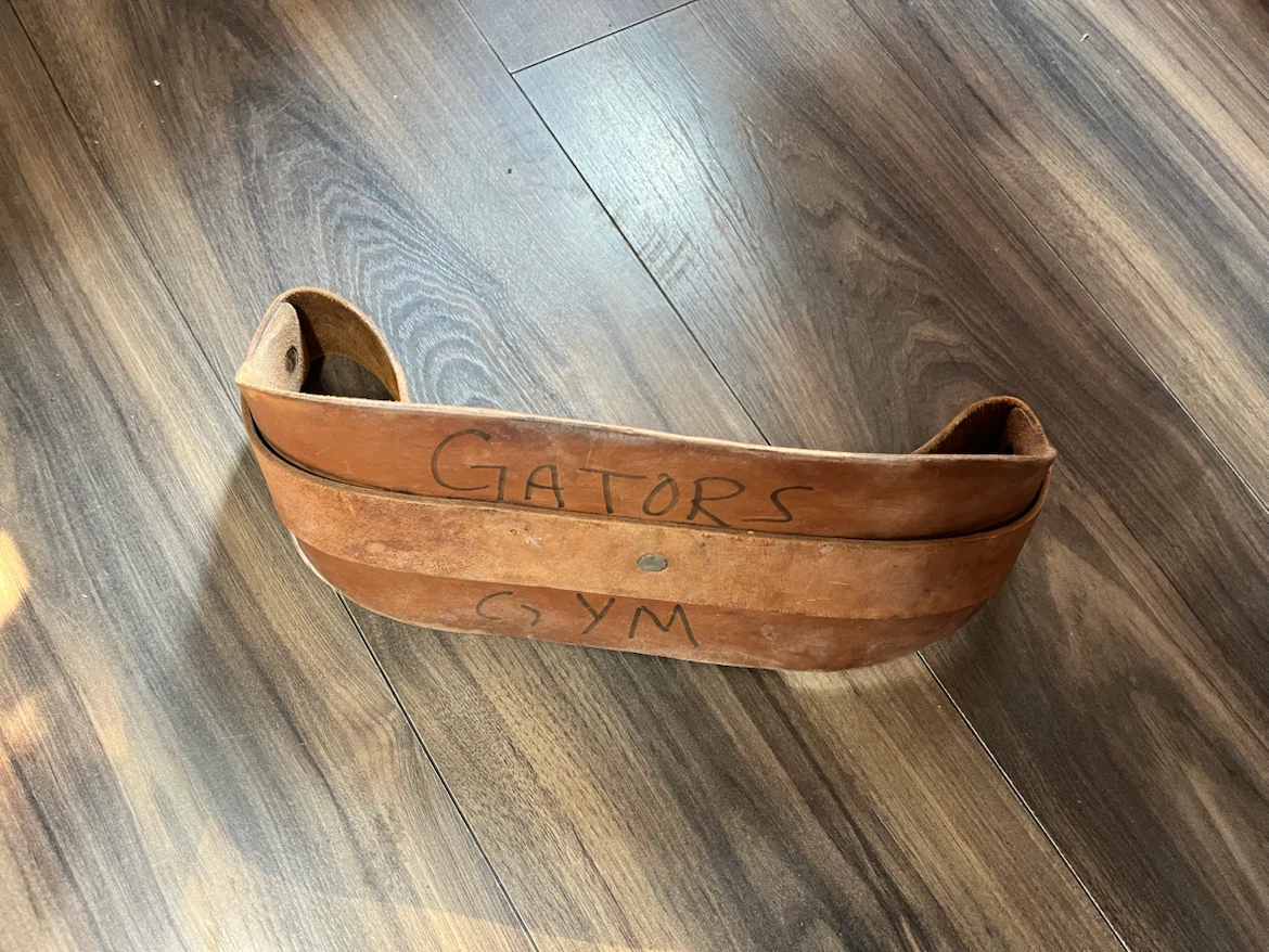 Vintage Leather Lifting Belt - photo 2