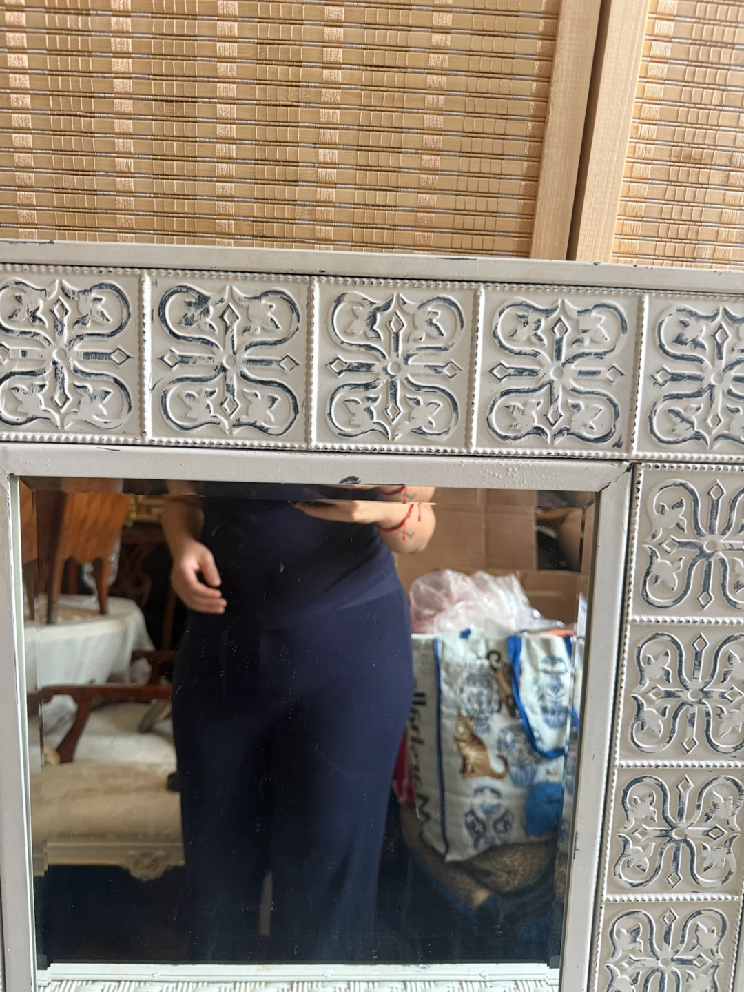 Decorative Wall Mirror with Drawer Storage - photo 3