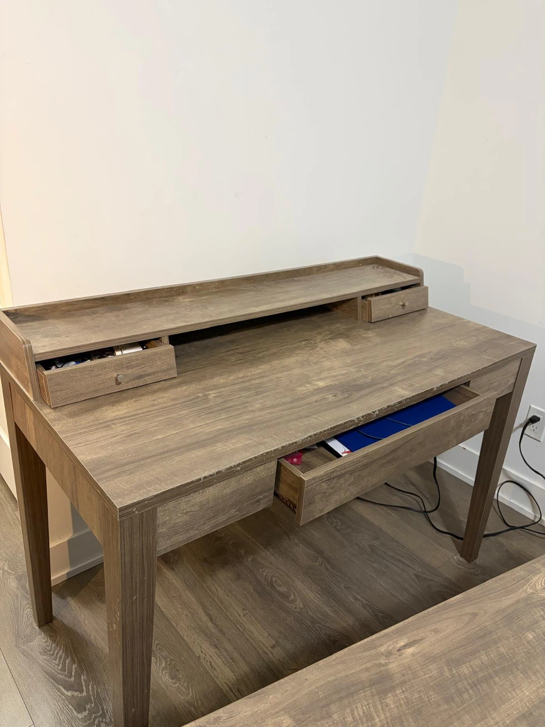 Wooden Desk - photo 2