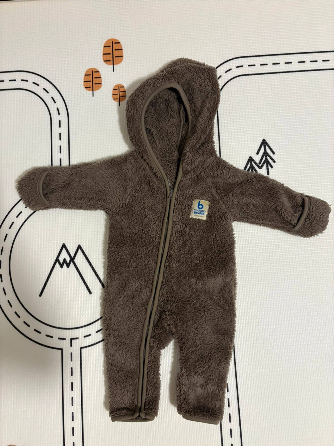 Baby fleece rompers