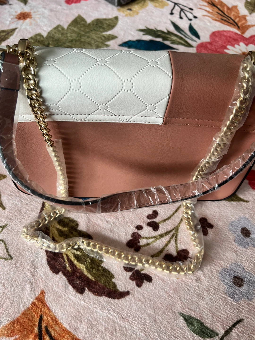 Colour Block Chain Shoulder Bag - photo 3