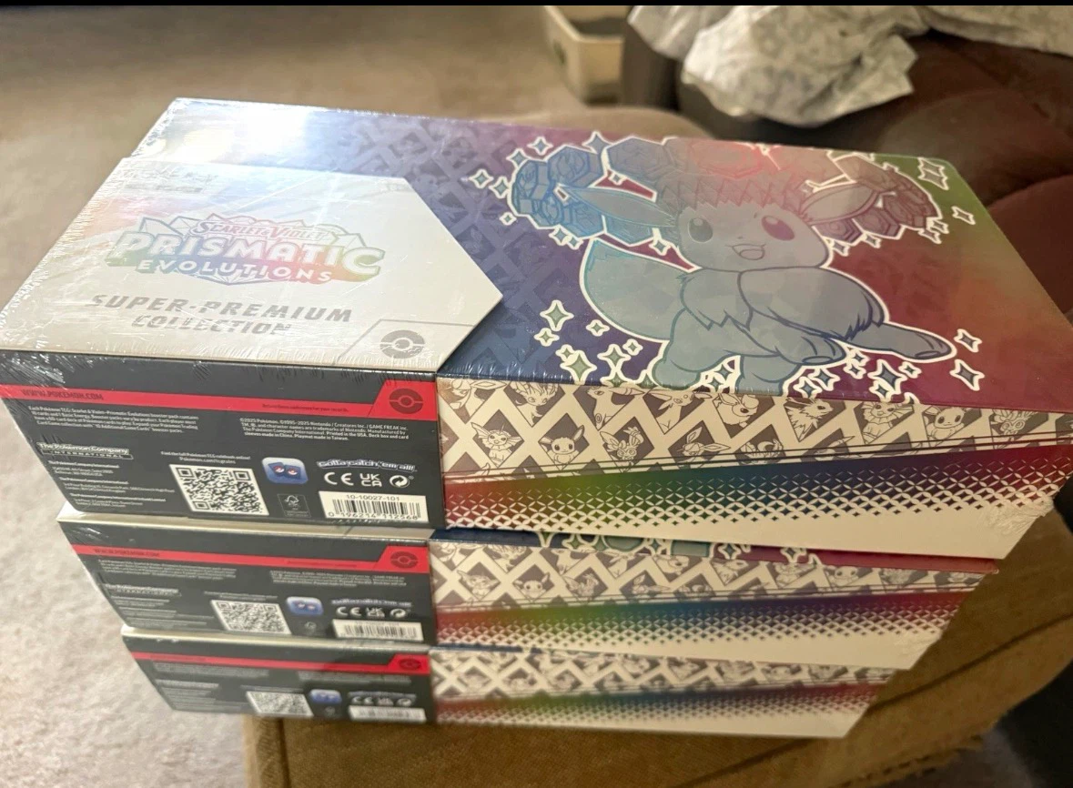 Prismatic evolutions super premium collection