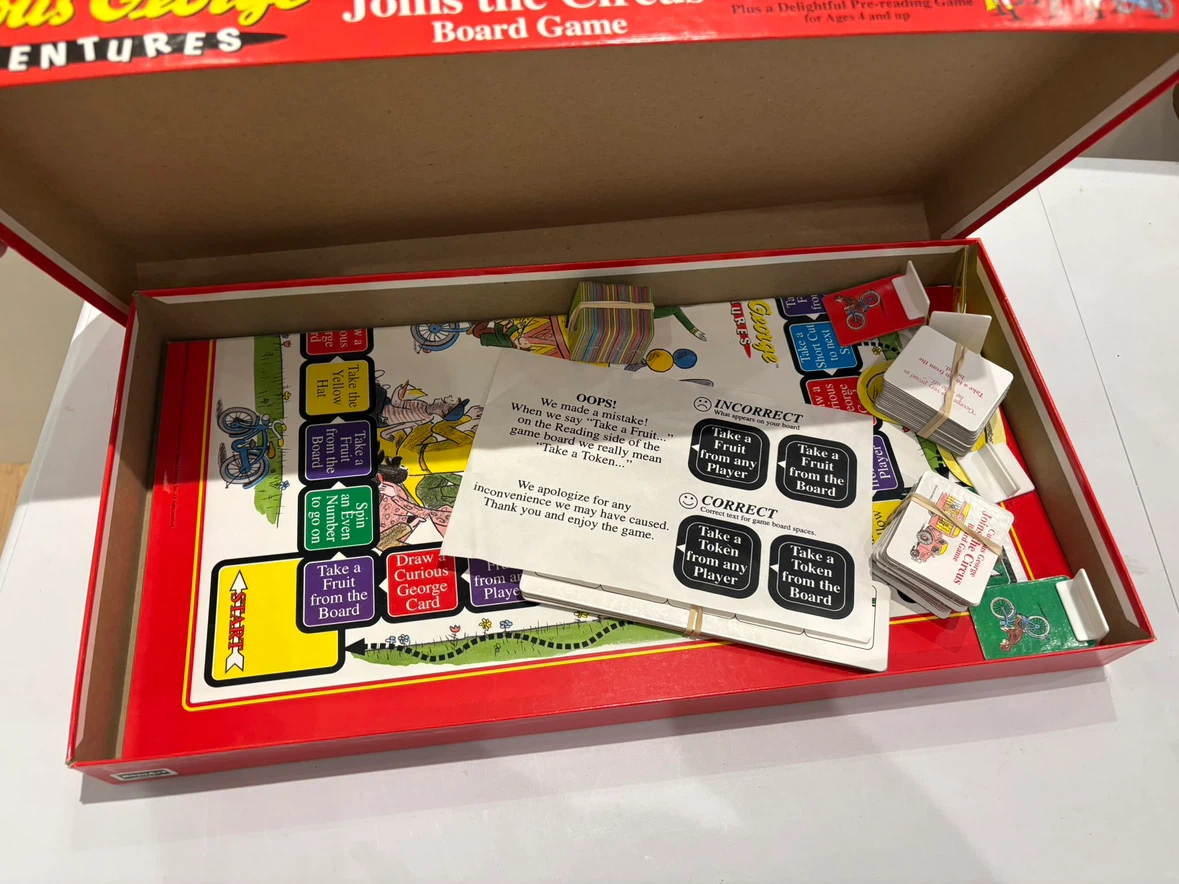 Curious George Joins the Circus Board Game – Briarpatch - photo 2
