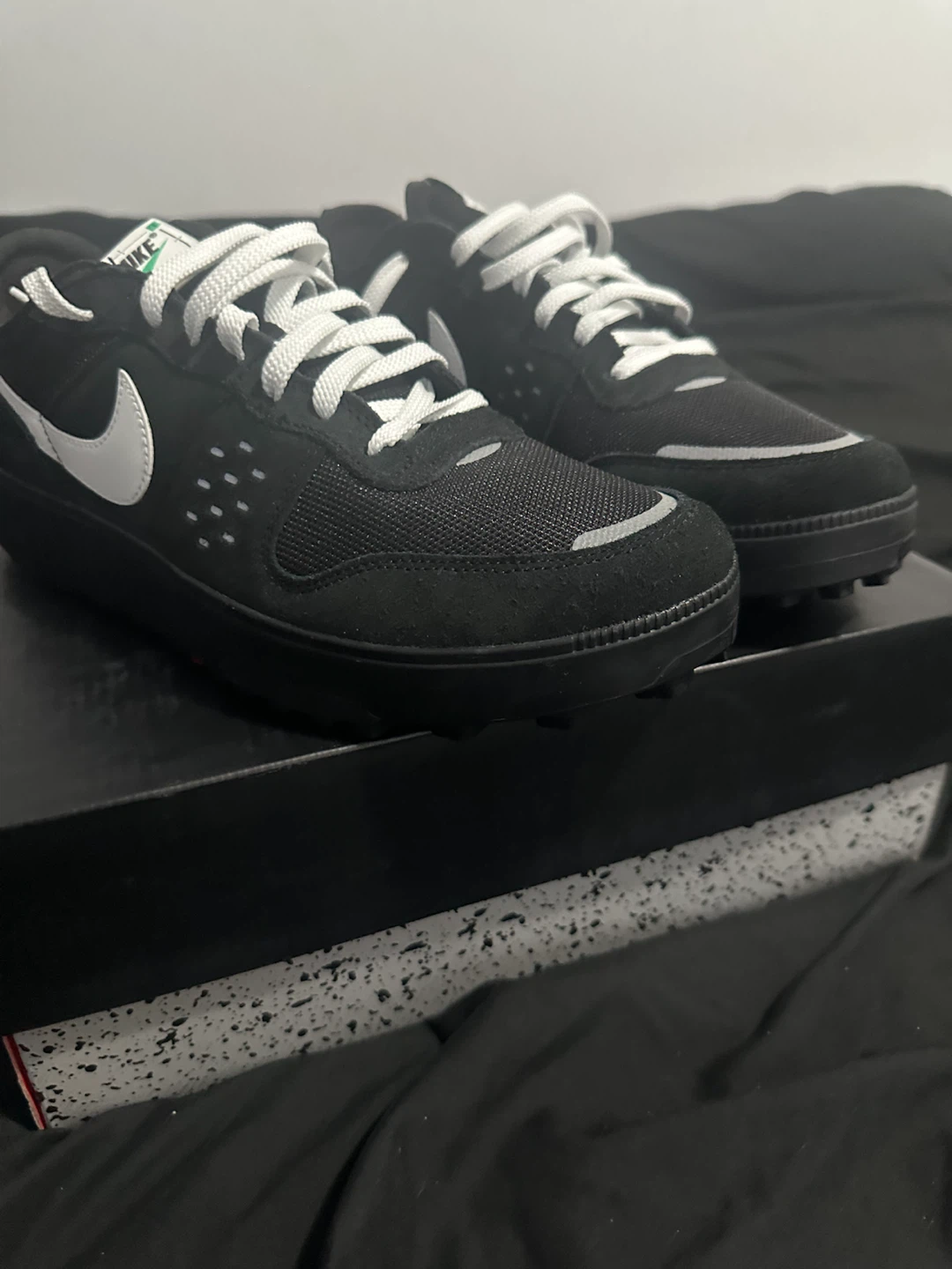 Nike Jordan Flight Golf Shoes Black White