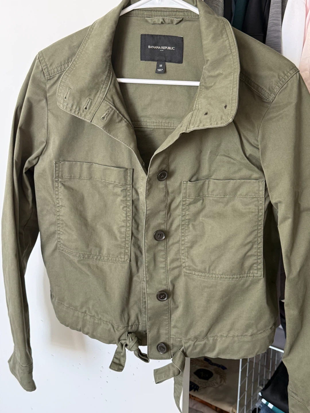 Banana Republic Olive Green Jacket - Size M - photo 5