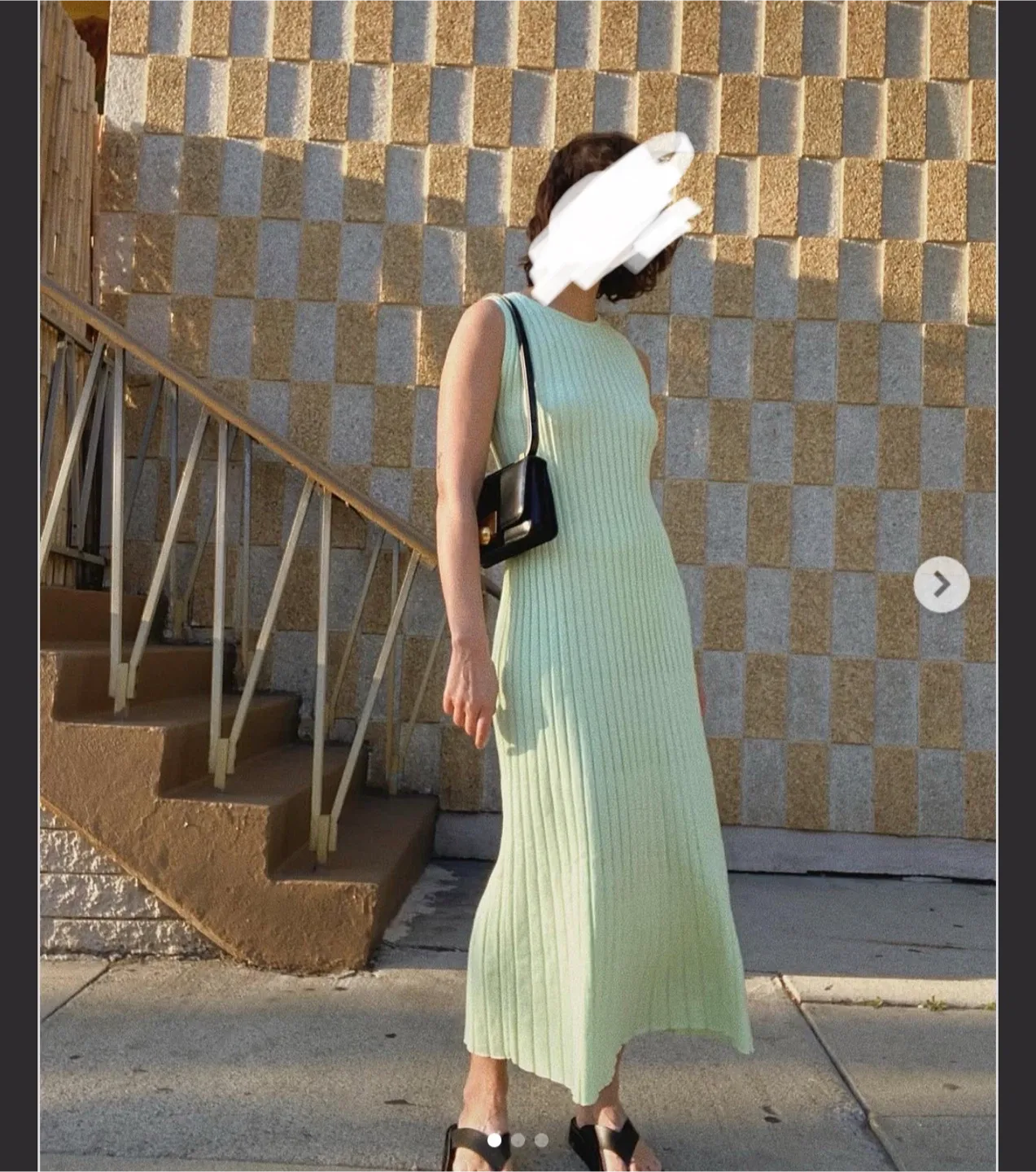 COS Sleeveless Ribbed Midi Dress - photo 2
