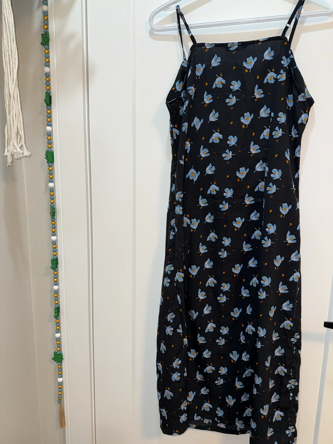 Black Floral Midi Dress - photo 2