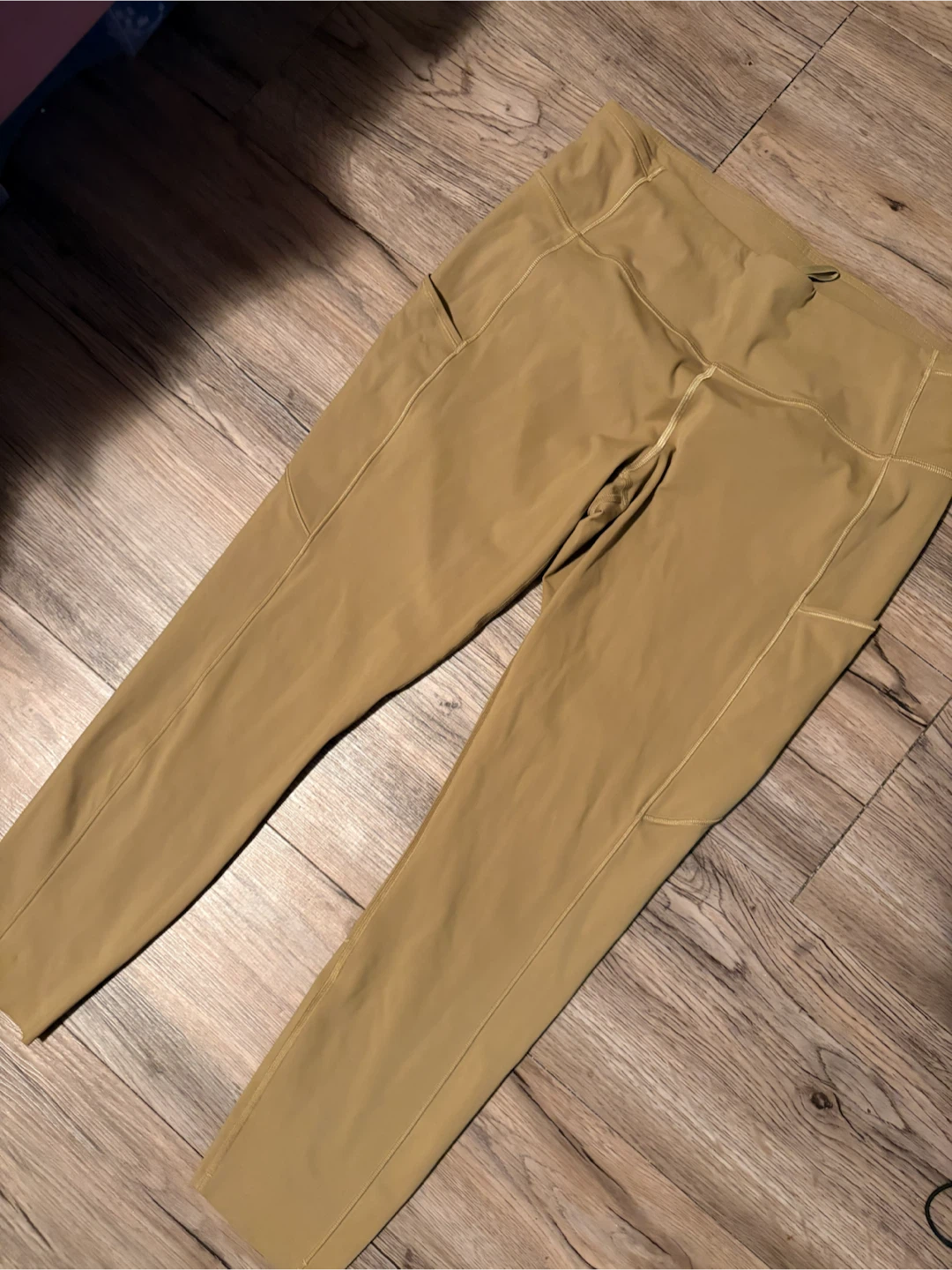 Green Lulu lemon leggings size 12