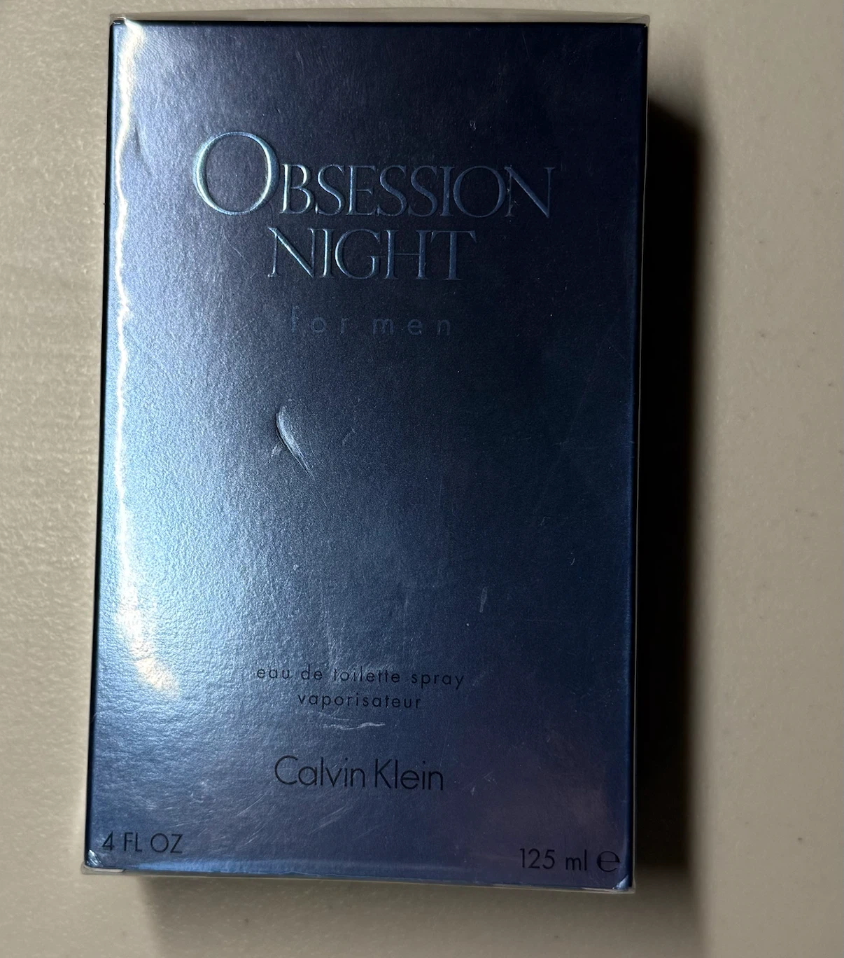 Calvin Klein Obsession Night Men Eau de Toilette 4 OZ / 125 ML