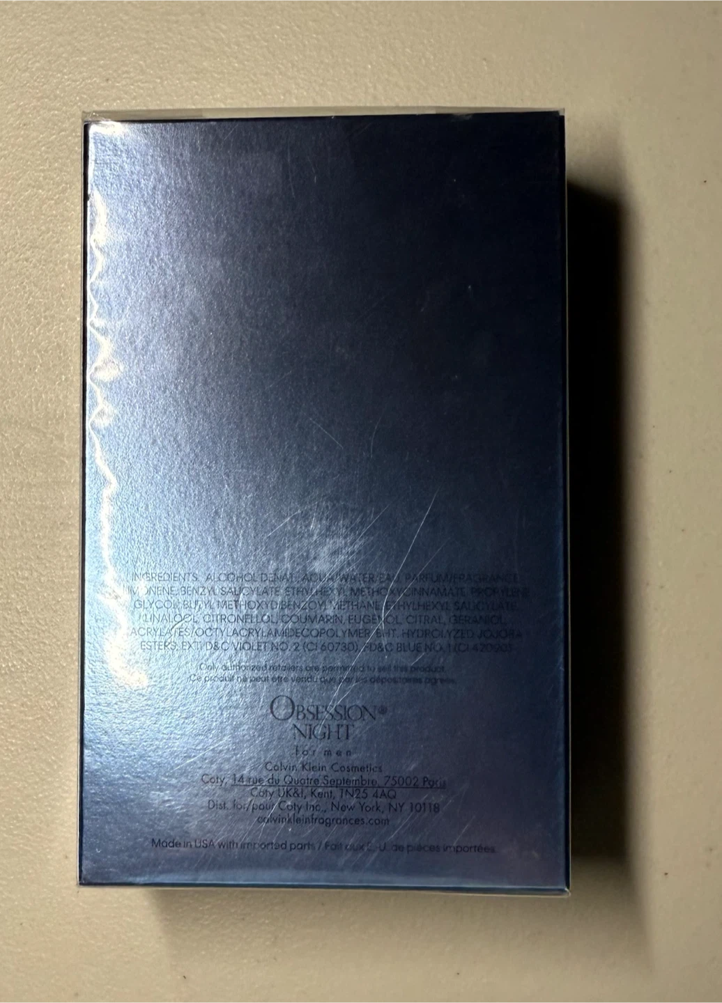 Calvin Klein Obsession Night Men Eau de Toilette 4 OZ / 125 ML - photo 2