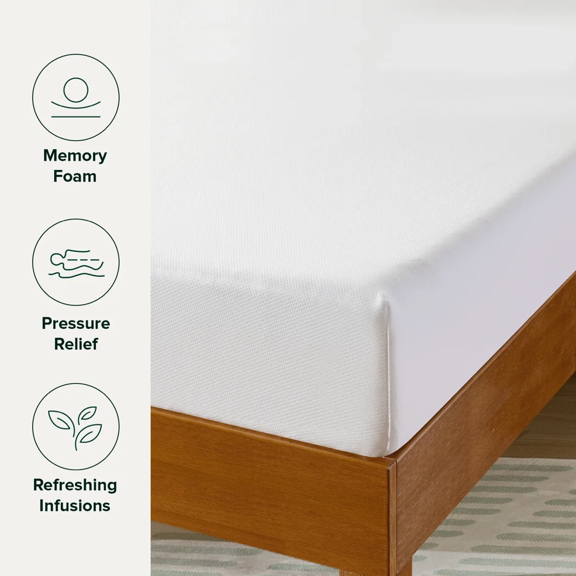 2Twin Size 6" Memory Foam Mattress - photo 2