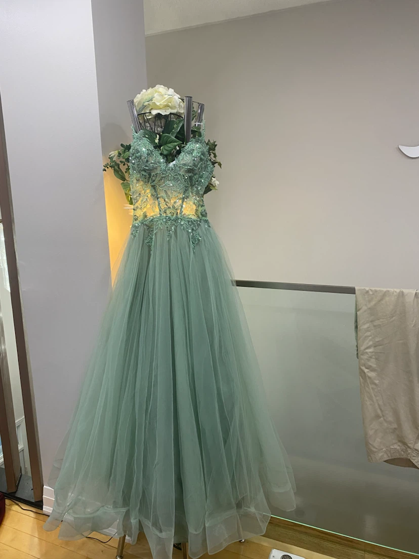 Mint Green Formal Gown - photo 3