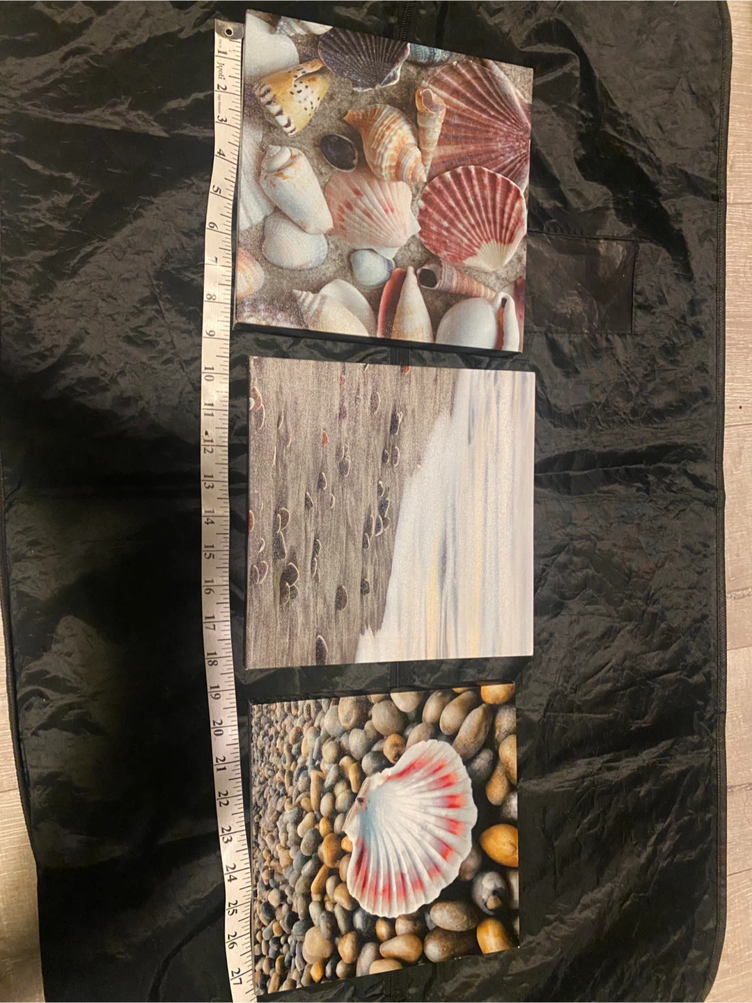 Set of 3 Beach Themed Canvas Wall Art - photo 4