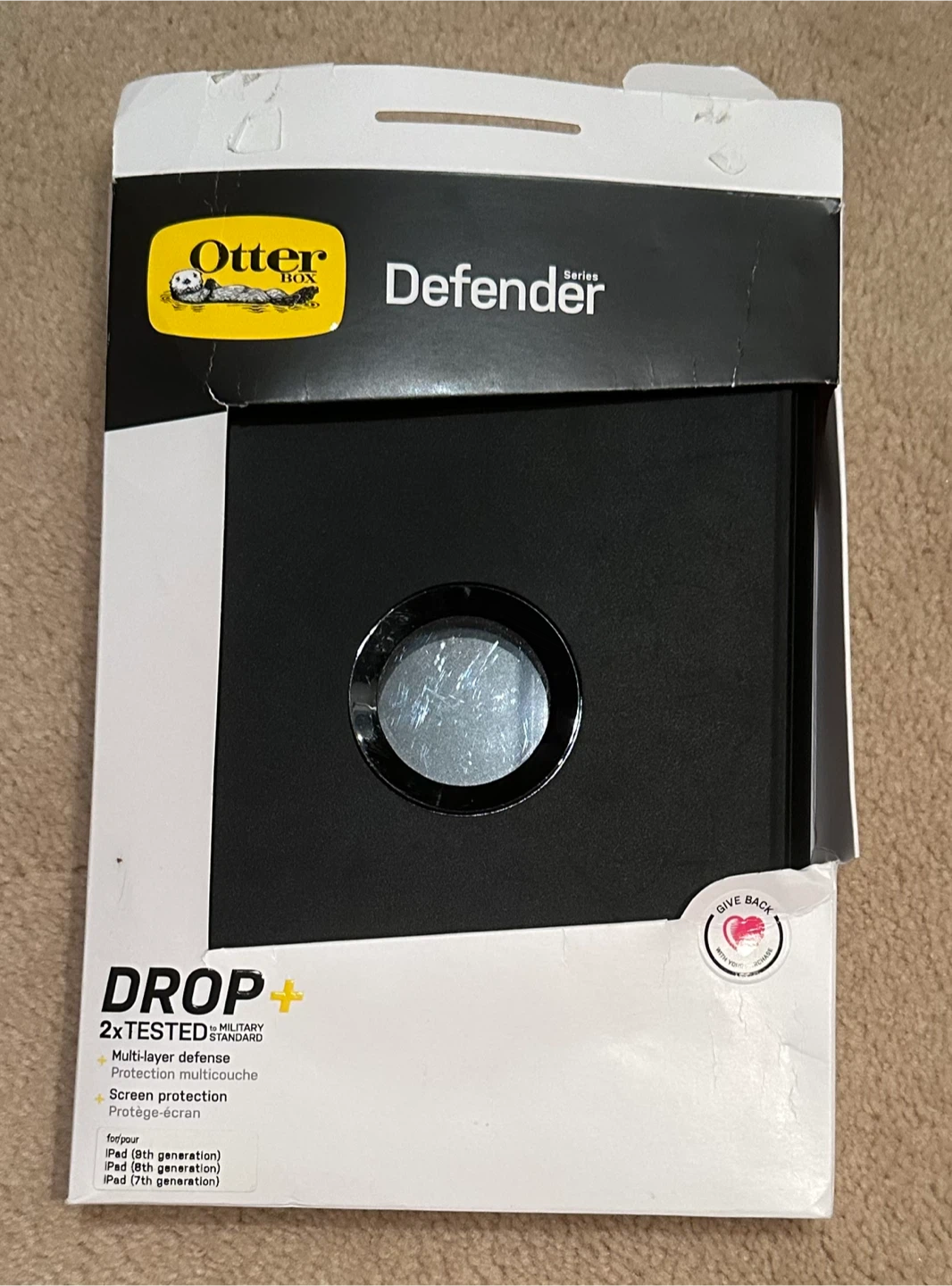 OtterBox Defender Series Case for iPad 7th / 8th / 9th Gen
