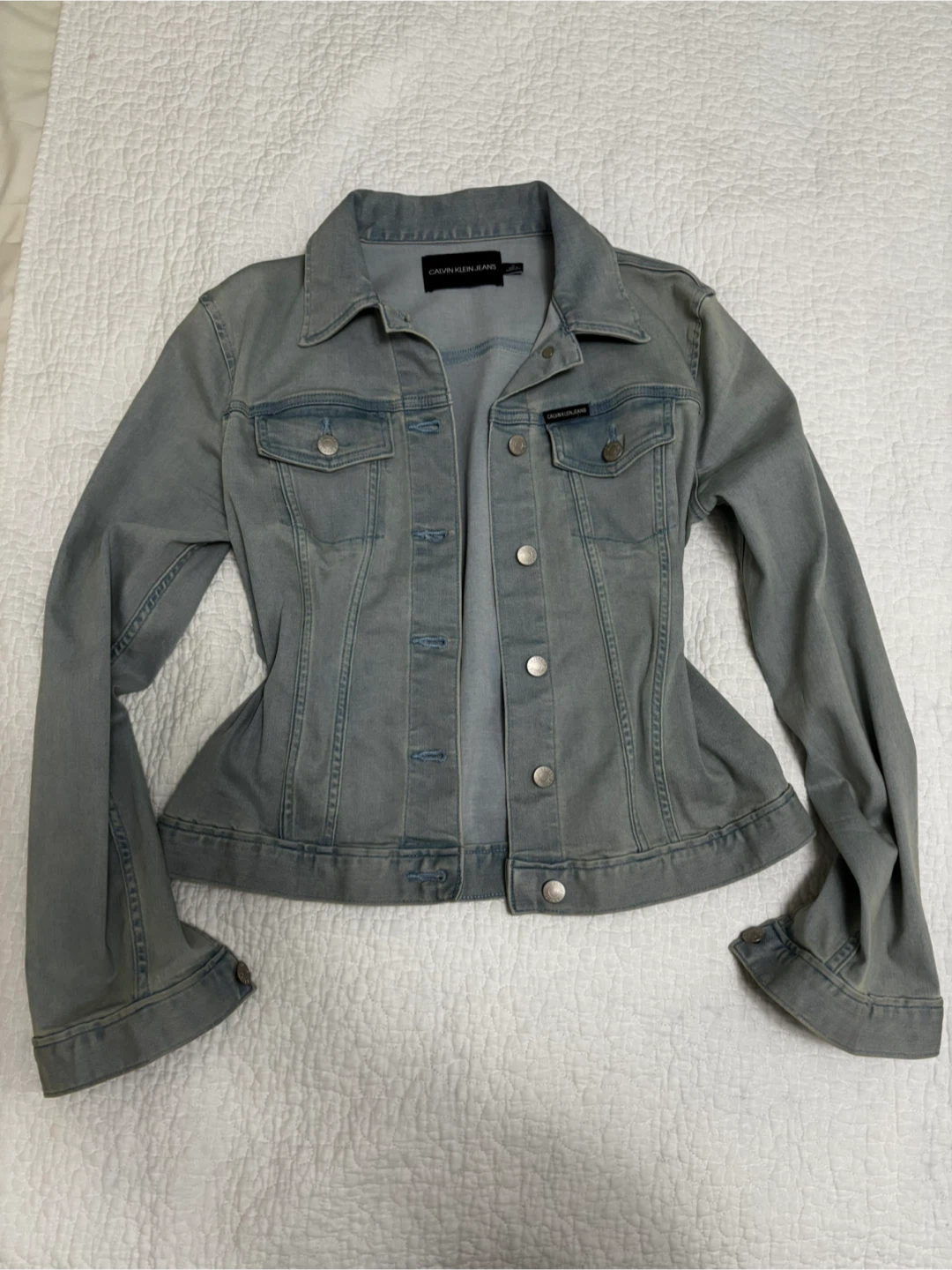 Calvin Klein Jeans Light Wash Denim Jacket
