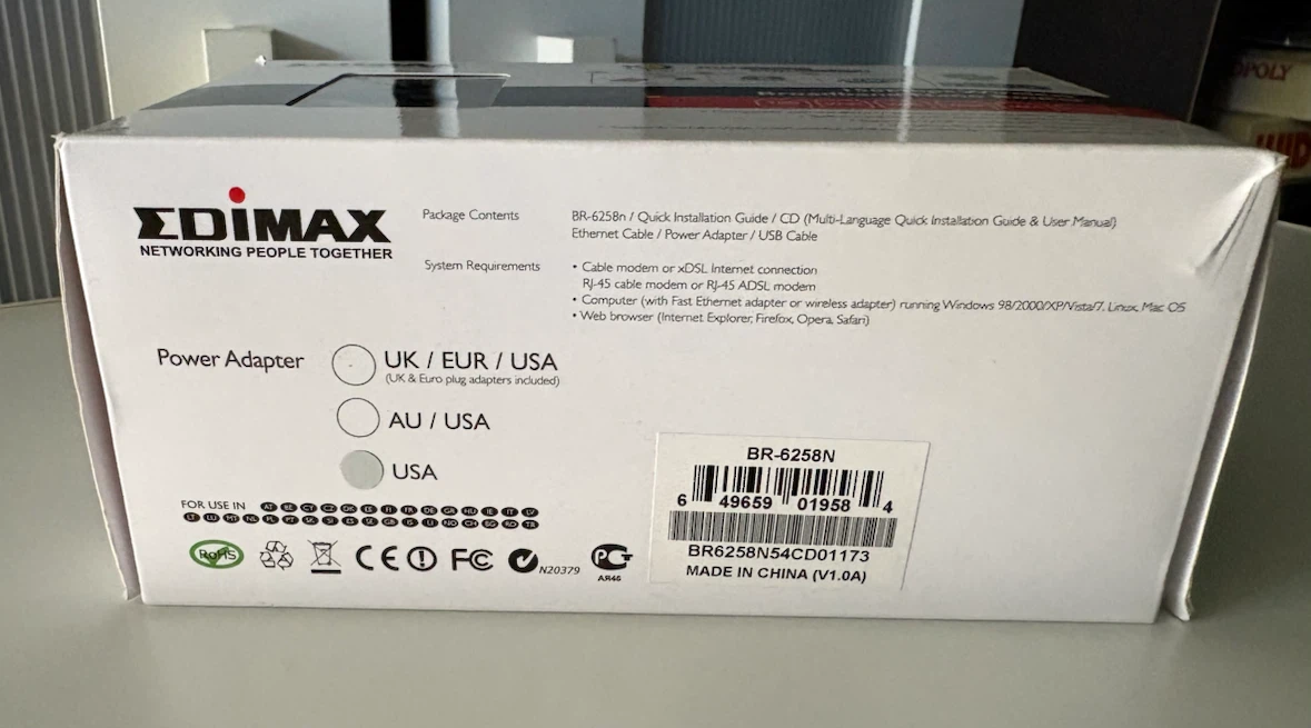 Edimax BR-6258n 150Mbps Wireless Broadband Nano Router - photo 2