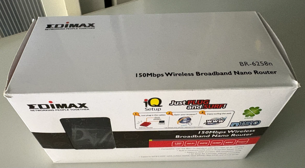 Edimax BR-6258n 150Mbps Wireless Broadband Nano Router - photo 4