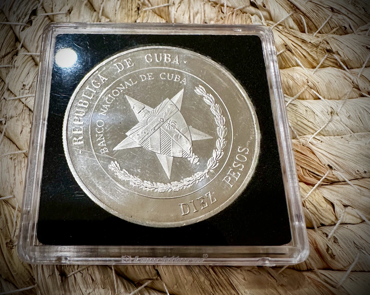 1975 Silver Cuba Coin